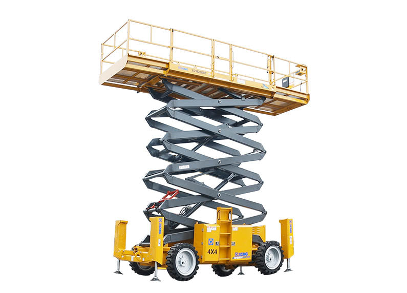 Elevador de tijera eléctrico para terrenos difíciles XG1823ERT CONSULTE MODELOS