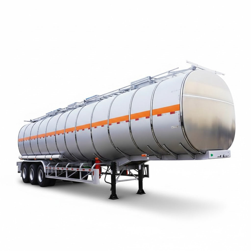 Remolque cisterna de acero inoxidable de 55000