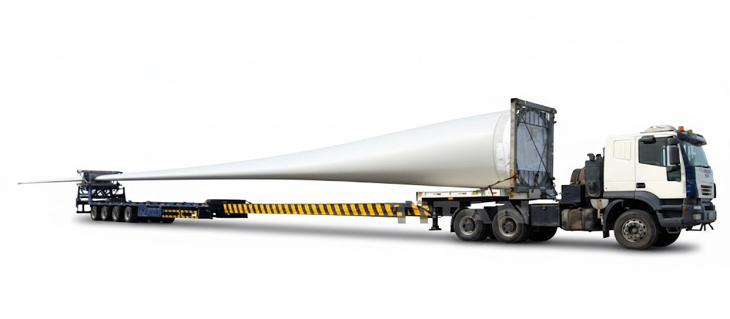 Remolque de palas de 56 m