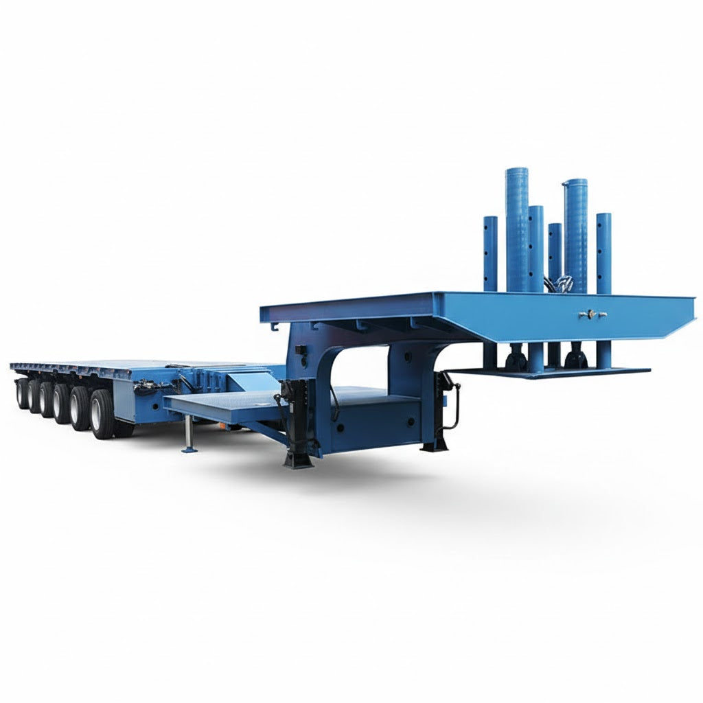 Remolque Lowboy RGN de 80 toneladas